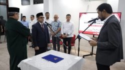 Gubernur Mualem Lantik Taufik sebagai Pj Sekda Aceh