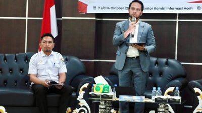 Wabup Aceh Barat Paparkan Strategi Keterbukaan Informasi Publik, KIA Apresiasi Sejumlah Inovasi