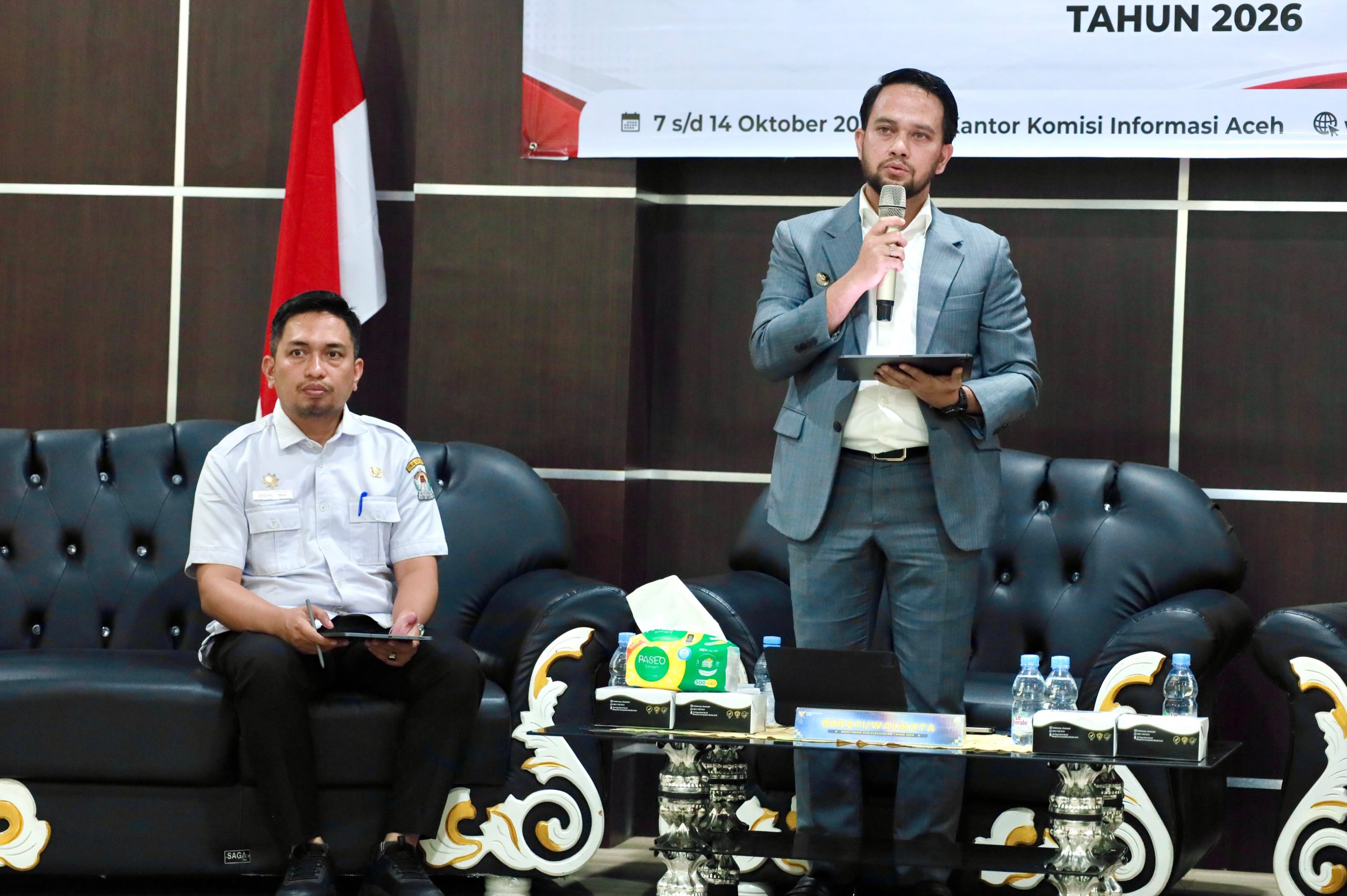 Wabup Aceh Barat Paparkan Strategi Keterbukaan Informasi Publik, KIA Apresiasi Sejumlah Inovasi