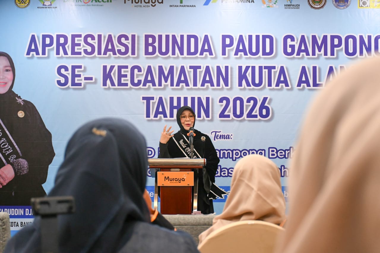 Illiza Buka Lomba Bunda PAUD Kuta Alam, Tekankan Pentingnya Kolaborasi Illiza Buka Lomba Bunda PAUD Kuta Alam, Tekankan Pentingnya Kolaborasi