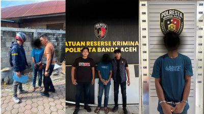 Ancam Istri dengan Air Keras dan Diduga Aniaya Anak, Pria di Banda Aceh Ditangkap