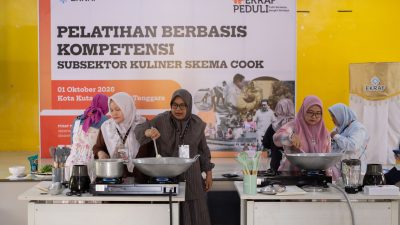 Pelatihan Kuliner Kemenekraf Perkuat Kompetensi Masyarakat Pasca Bencana di Aceh Tenggara