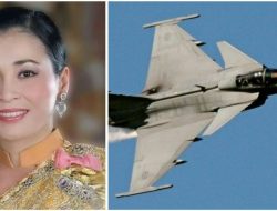 Ratu Thailand Catat Sejarah, Jadi Perempuan Pertama yang Terbangkan Jet Tempur Gripen