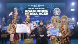 Agam Riffad dan Inong Meutya Dinobatkan sebagai Duta Wisata Banda Aceh 2026