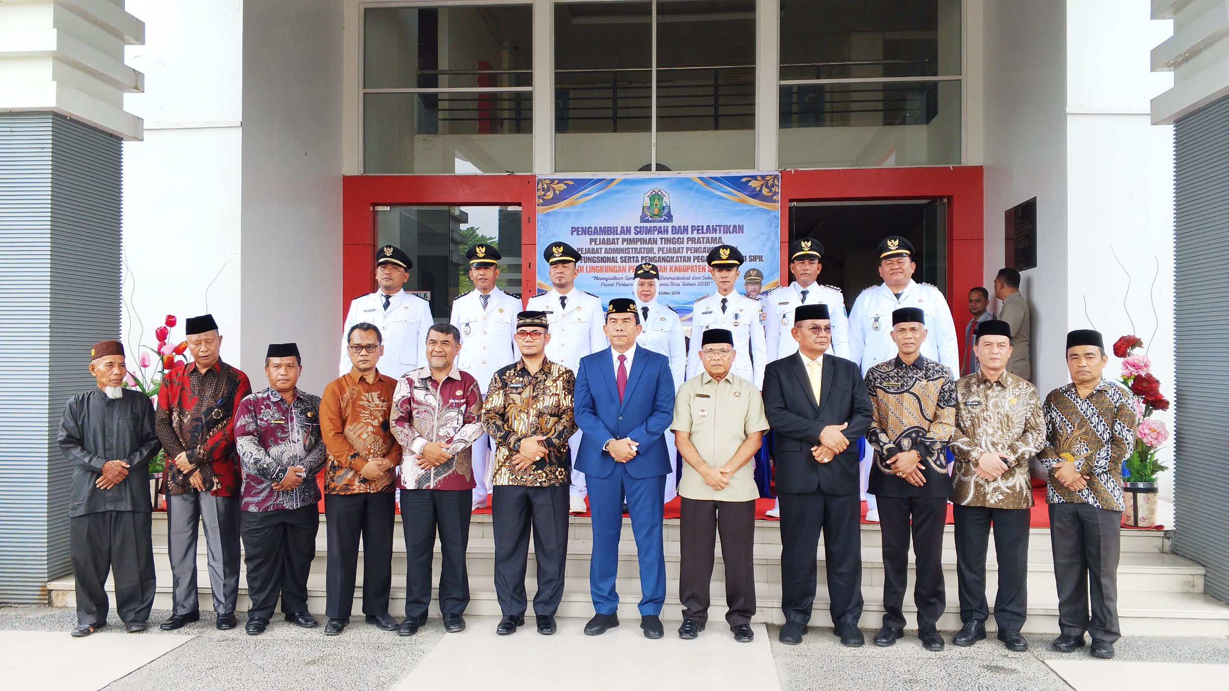 Lantik Sejumlah Pejabat, Bupati Simeulue Tekankan Integritas dan Tanggung Jawab
