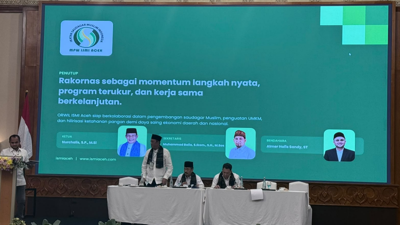 Rakornas ISMI di Surabaya, ISMI Aceh Paparkan Program Pengembangan UMKM dan Hilirisasi Pangan 2027 Rakornas ISMI di Surabaya, ISMI Aceh Paparkan Program Pengembangan UMKM dan Hilirisasi Pangan 2027